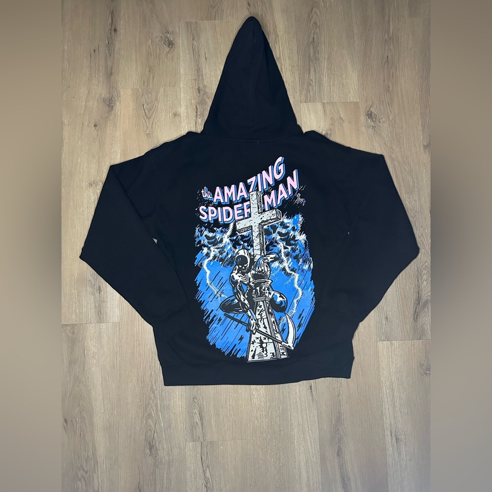 Warren Lotas The Amazing Spider Man ‘Black’ Hoodie